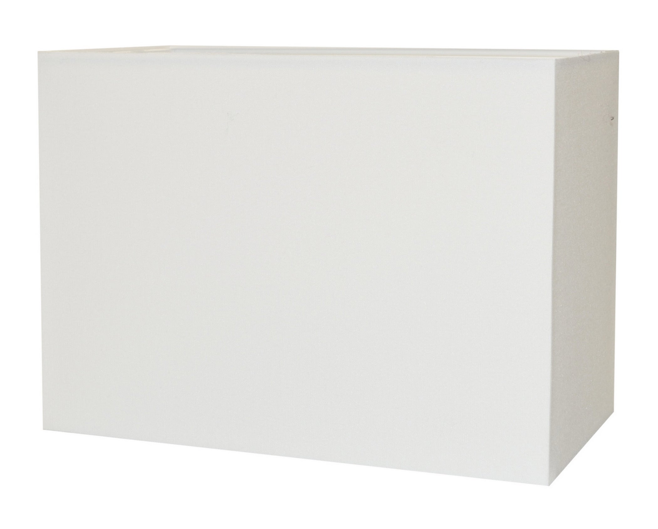 PANTALLA RECTANGULAR D35 BLANCA | Leroy Merlin
