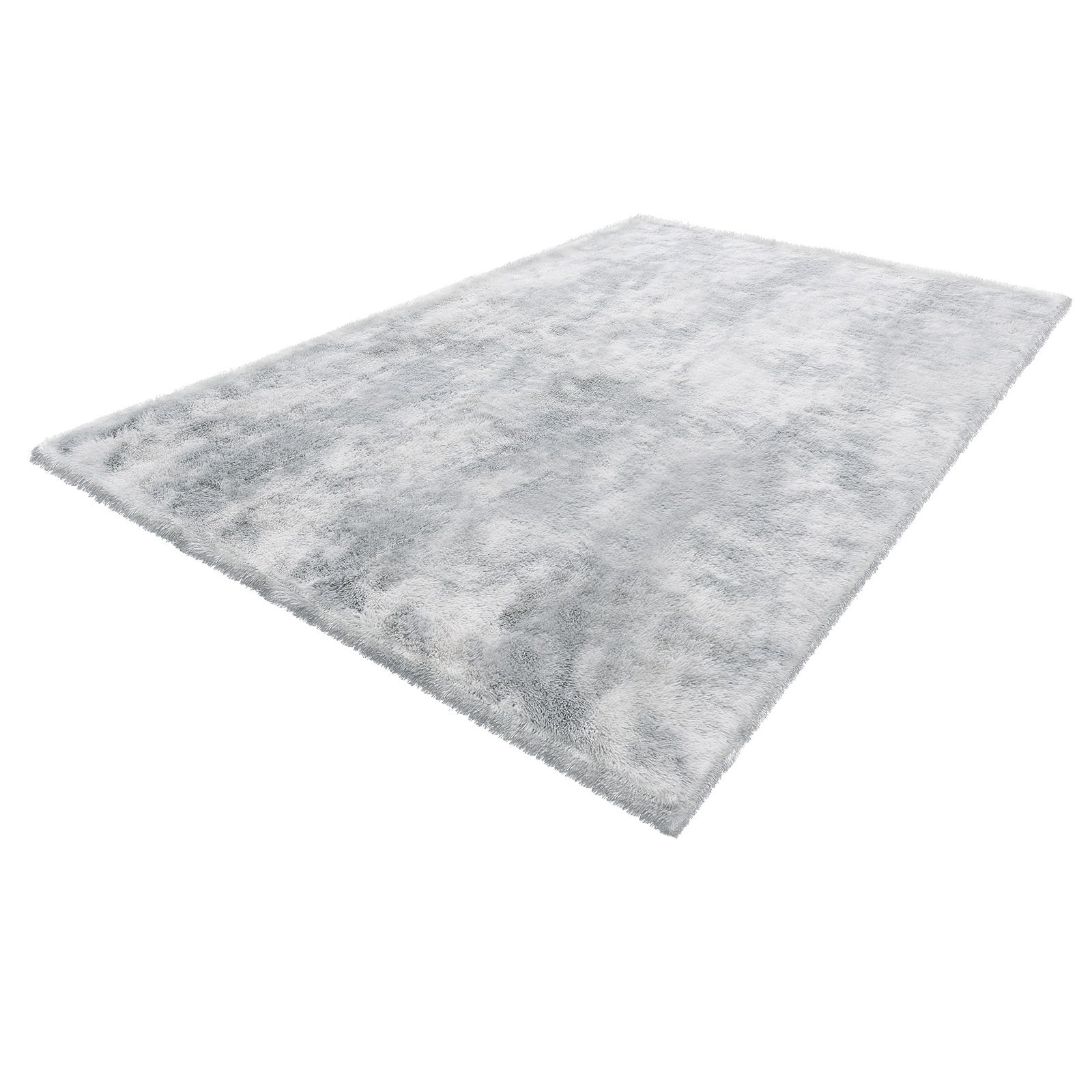 Tapete sala VEVOR pelo longo de 1,83 x 2,74 m, decoração moderna para interiores, antiderrapante, macio e espesso, com base não tecida, cinzento claro - 9