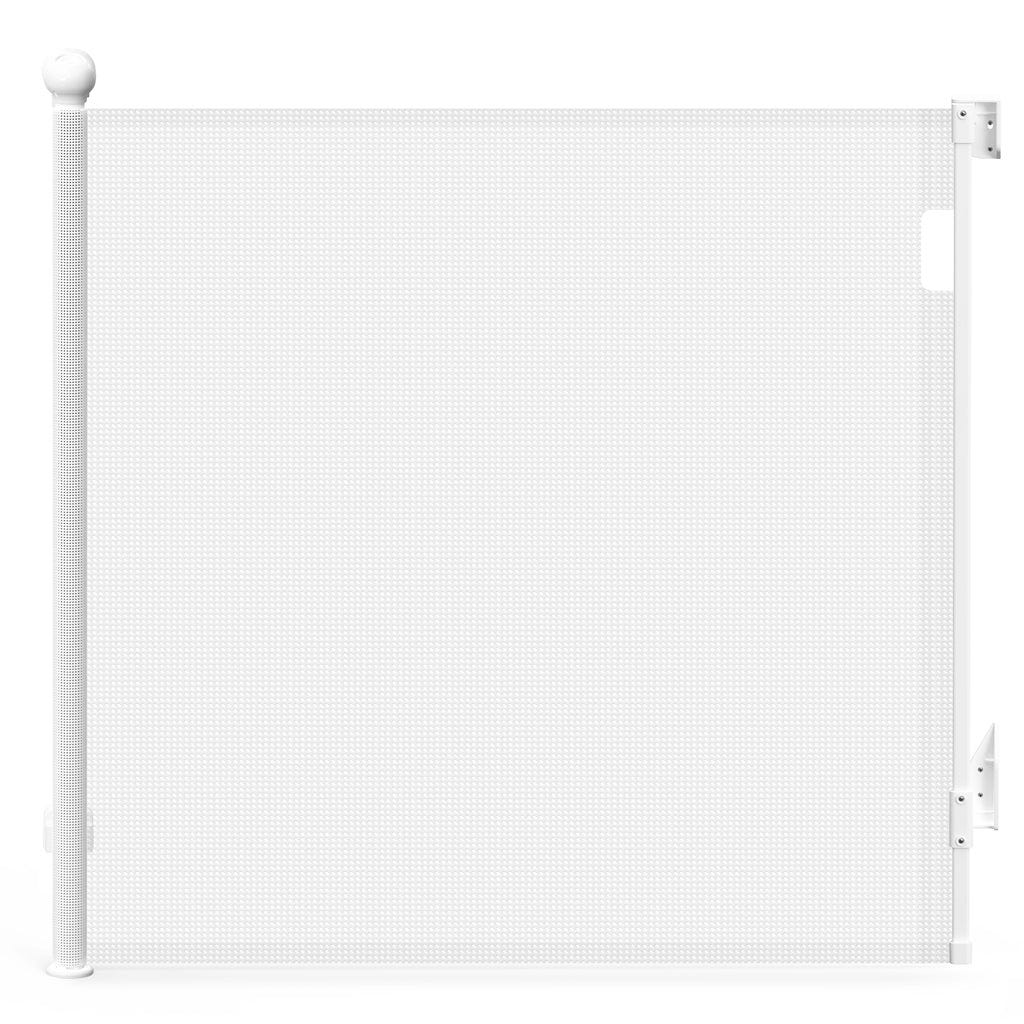 Barrière Rétractable Pour Chien Et Enfant - Grillage Coulissant Sans Perçage, Largeur Ajustable | Pour Porte Et Escalier