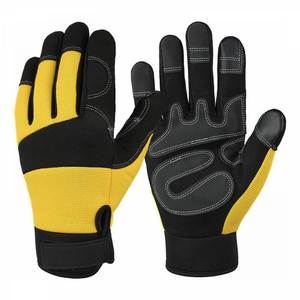 Guanto da Lavoro Uni Fit Comfort | cantieri guanti in pelle di capra | 1 Coppia, Grigio, 703434 | Leroy Merlin
