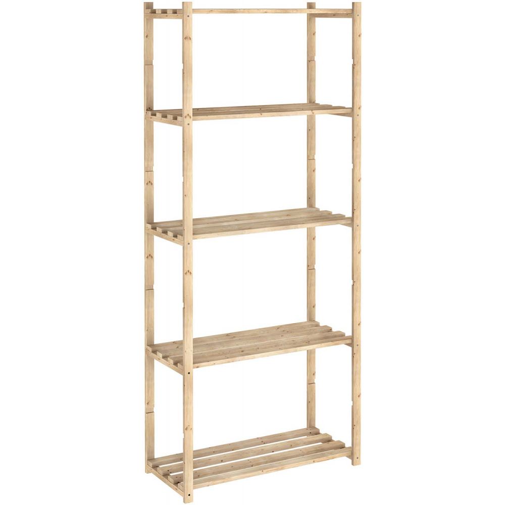 Etagère en kit profondeur 30 cm Natura 5 tablettes Astigarraga - 5