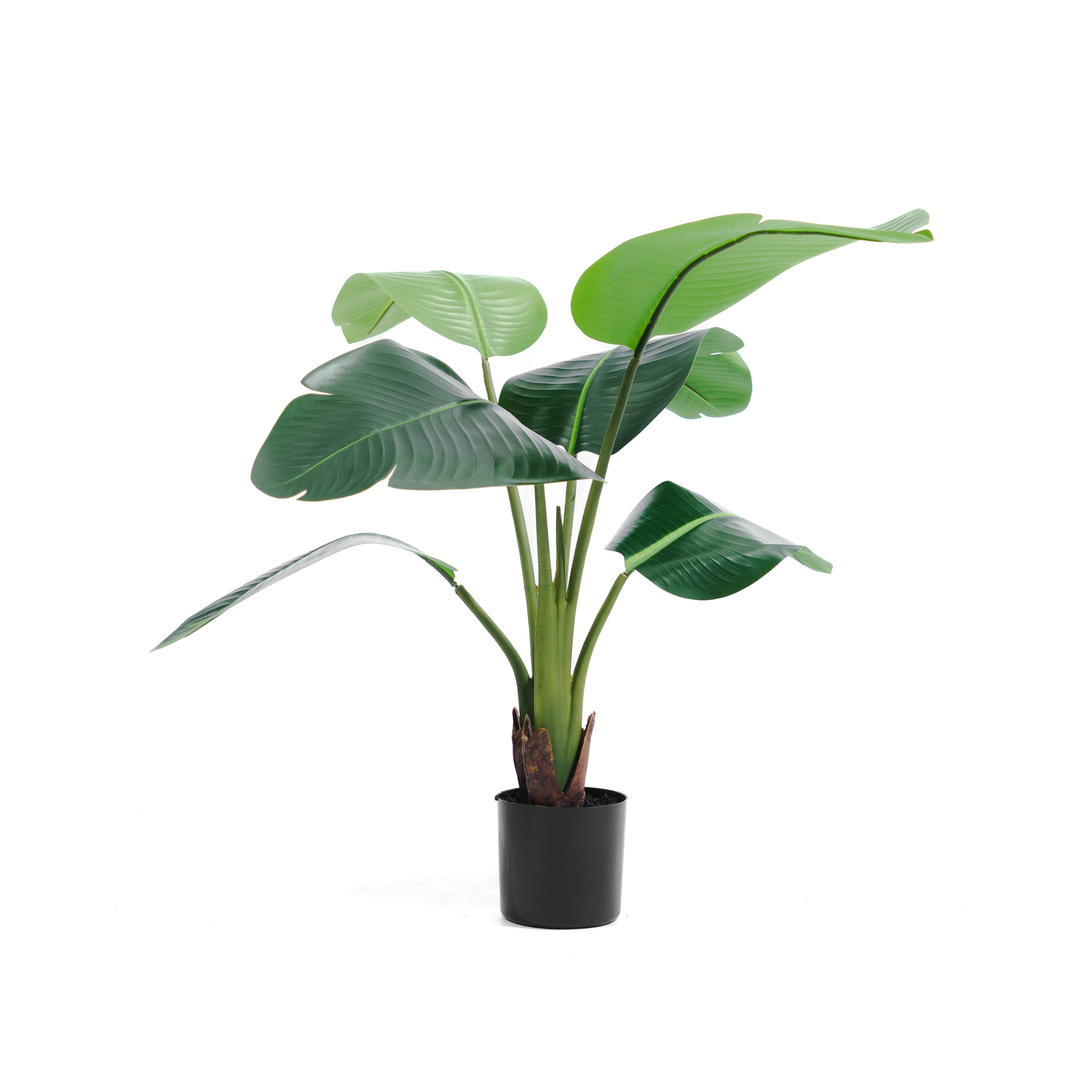 Planta Artificial Ave del Paraíso 80 cm – Strelitzia Decorativa ideal para Casa y Oficina - 4