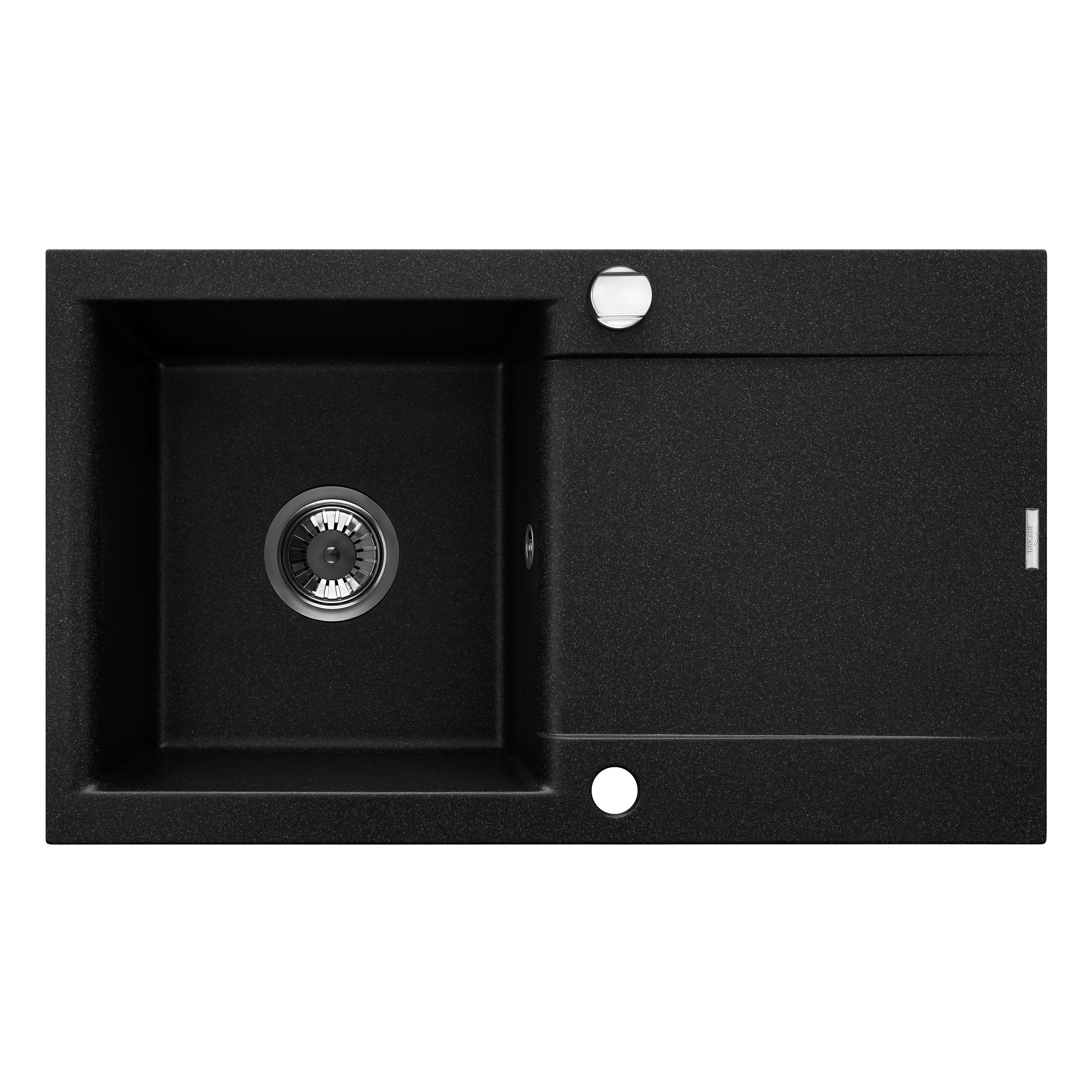 Zlew kuchenny granitowy jednokomorowy zlewozmywak INVENA