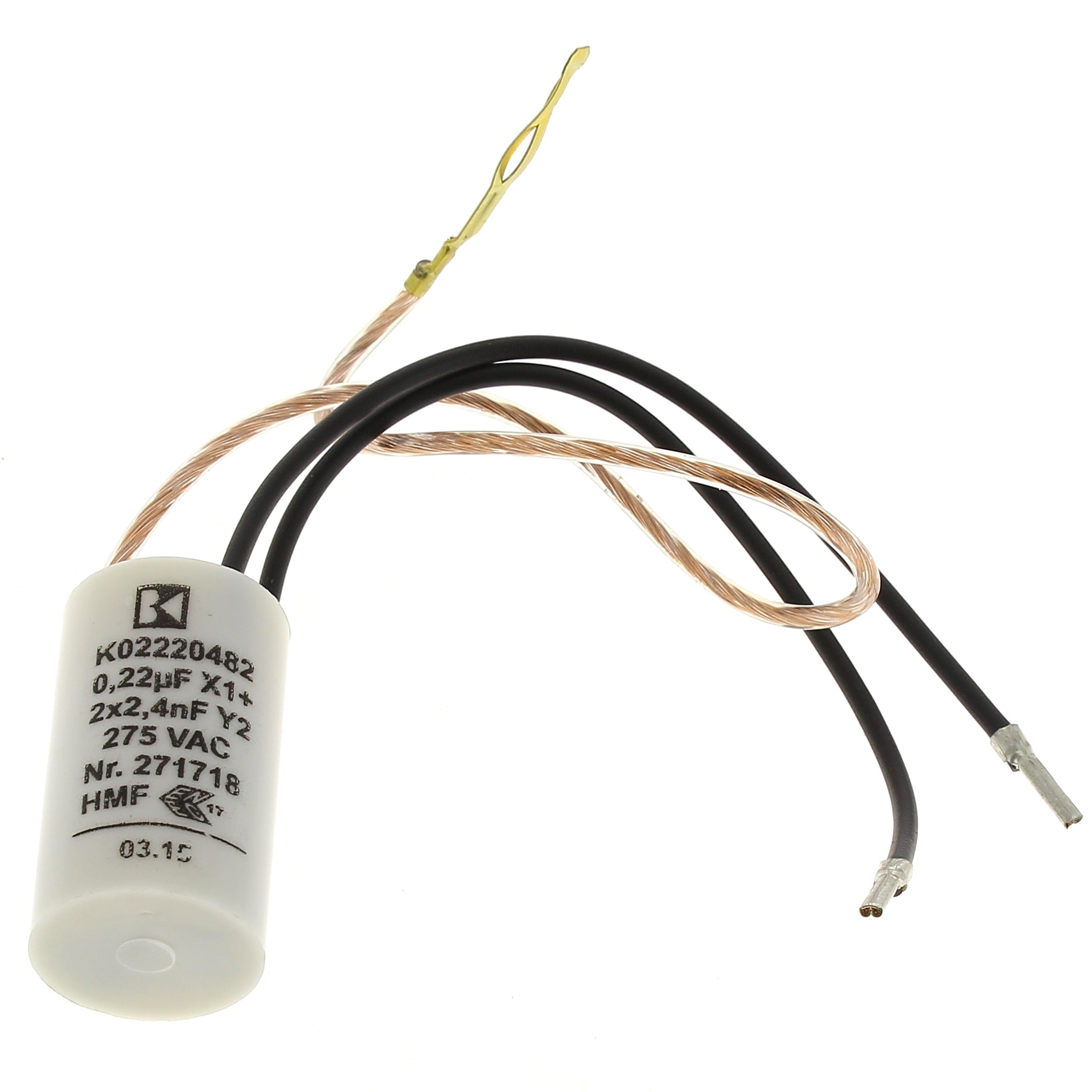 Condensatore RFT MP 0,22uF 630V &ndash; Componente Hi-Fi Ex Militare Per Altoparlanti
