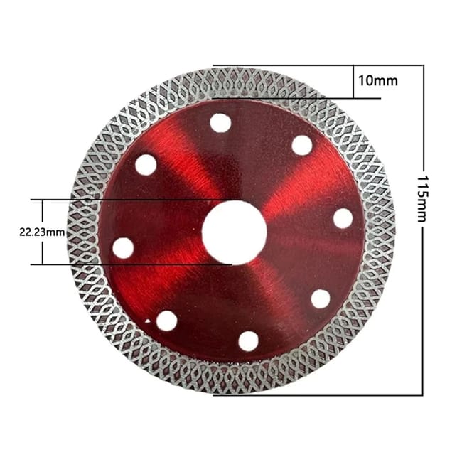 5 disques diamant 133mm pour scie circulaire - Coupe béton, céramique, granit - Qualité 5 disques diamant 133mm pour scie circulaire - Coupe béton, céramique, granit - Qualité