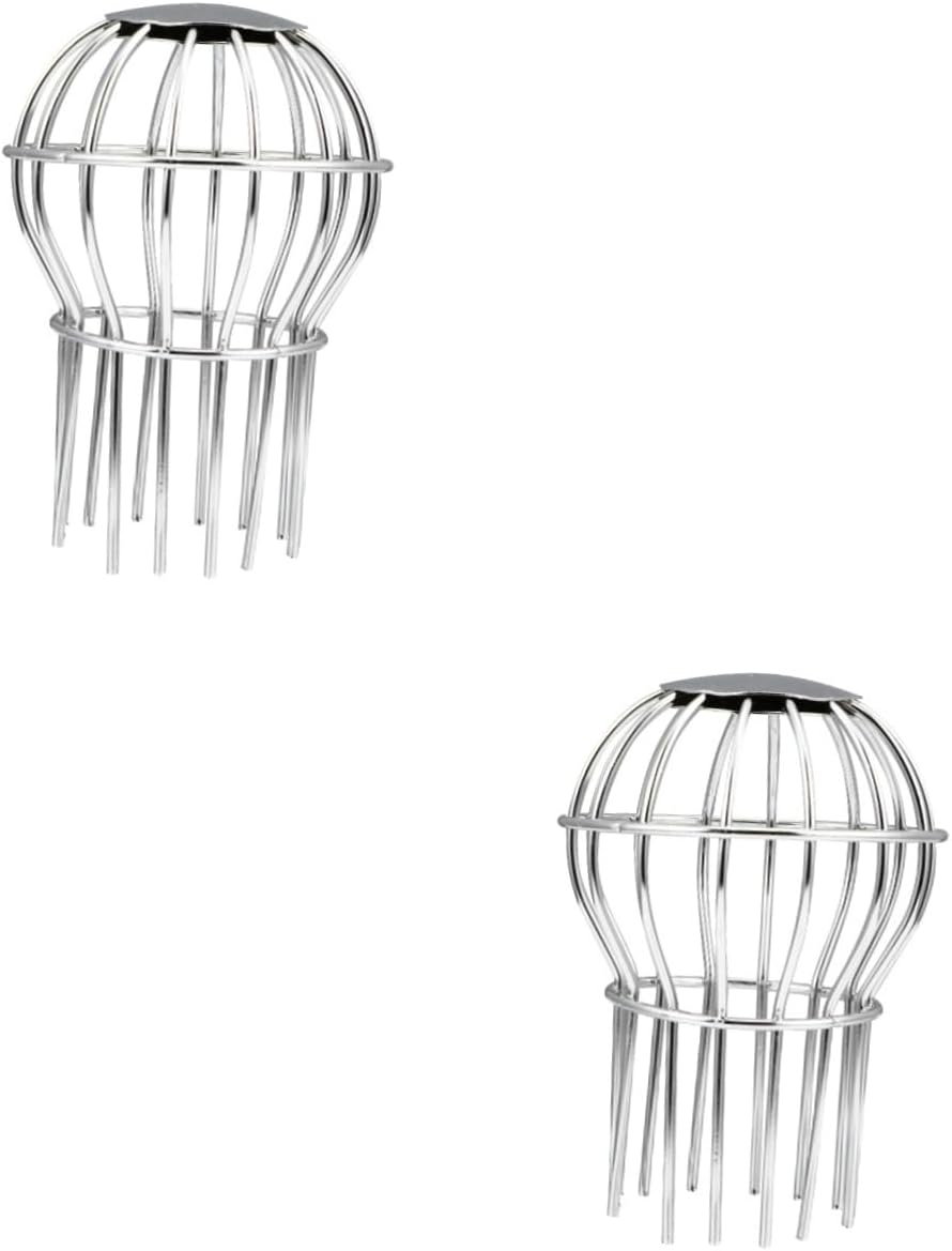 Lot De 4 Filtres Anti-obstruction Pour Gouttières – Protection Feuilles – 14x12cm – Noir