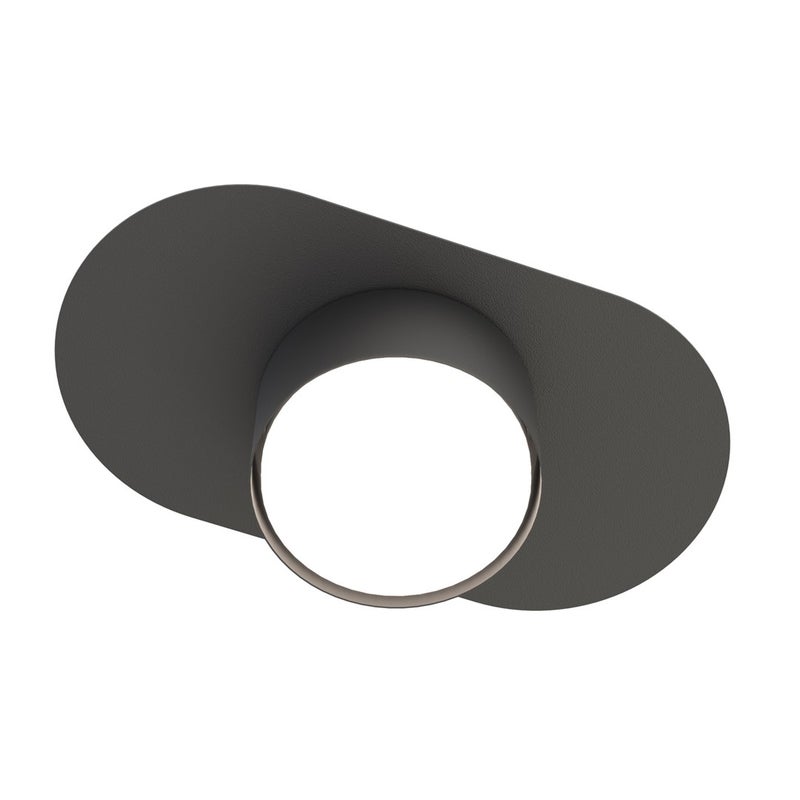 Spot sufitowy STILO czarny 1xGX53x10W metal wym:7x20x11cm IP20 Emibig