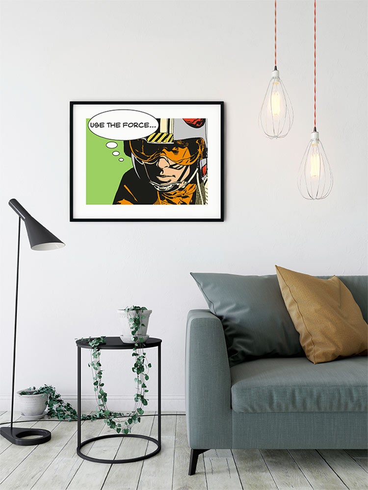 Poster d'art de Komar - Star Wars Classic Comic Quote Luke - Taille: 70 x 50 cm - 4