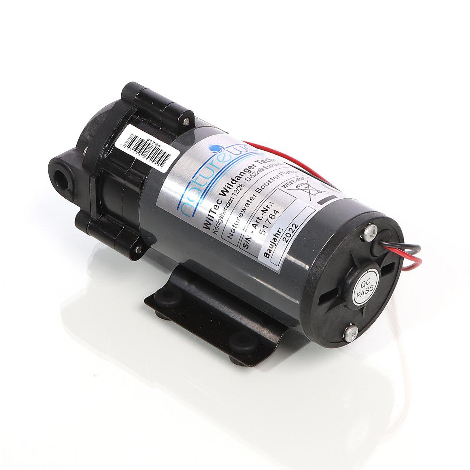 Pompe Booster – 300 GPD (1135 l/jour) – 68 W – Surpression pour Station Osmose inverse Système d’Eau propre Naturewater - 9