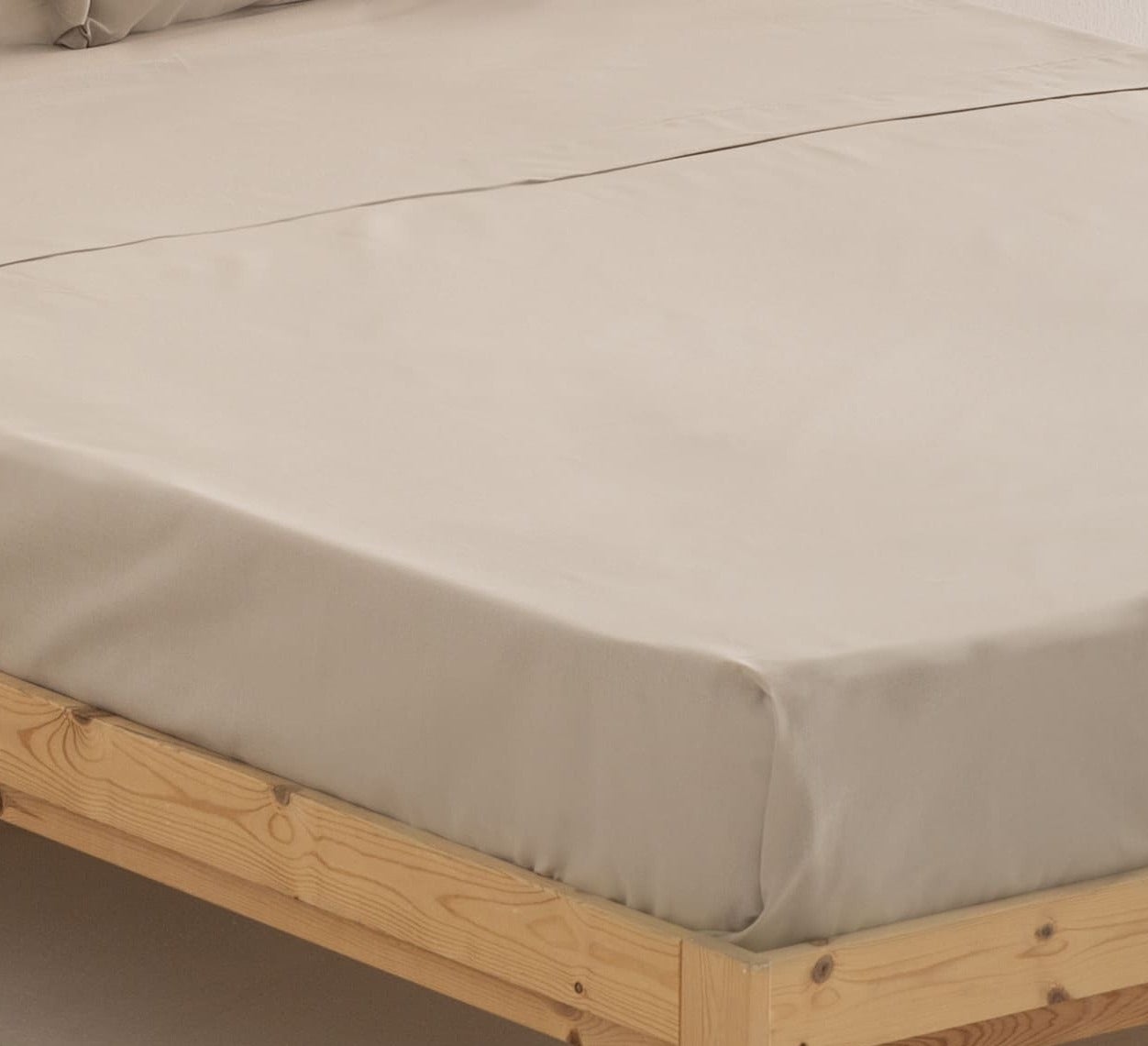 Juego de sábanas liso Designer Lino cama de 150cm Donegal Collections - 3