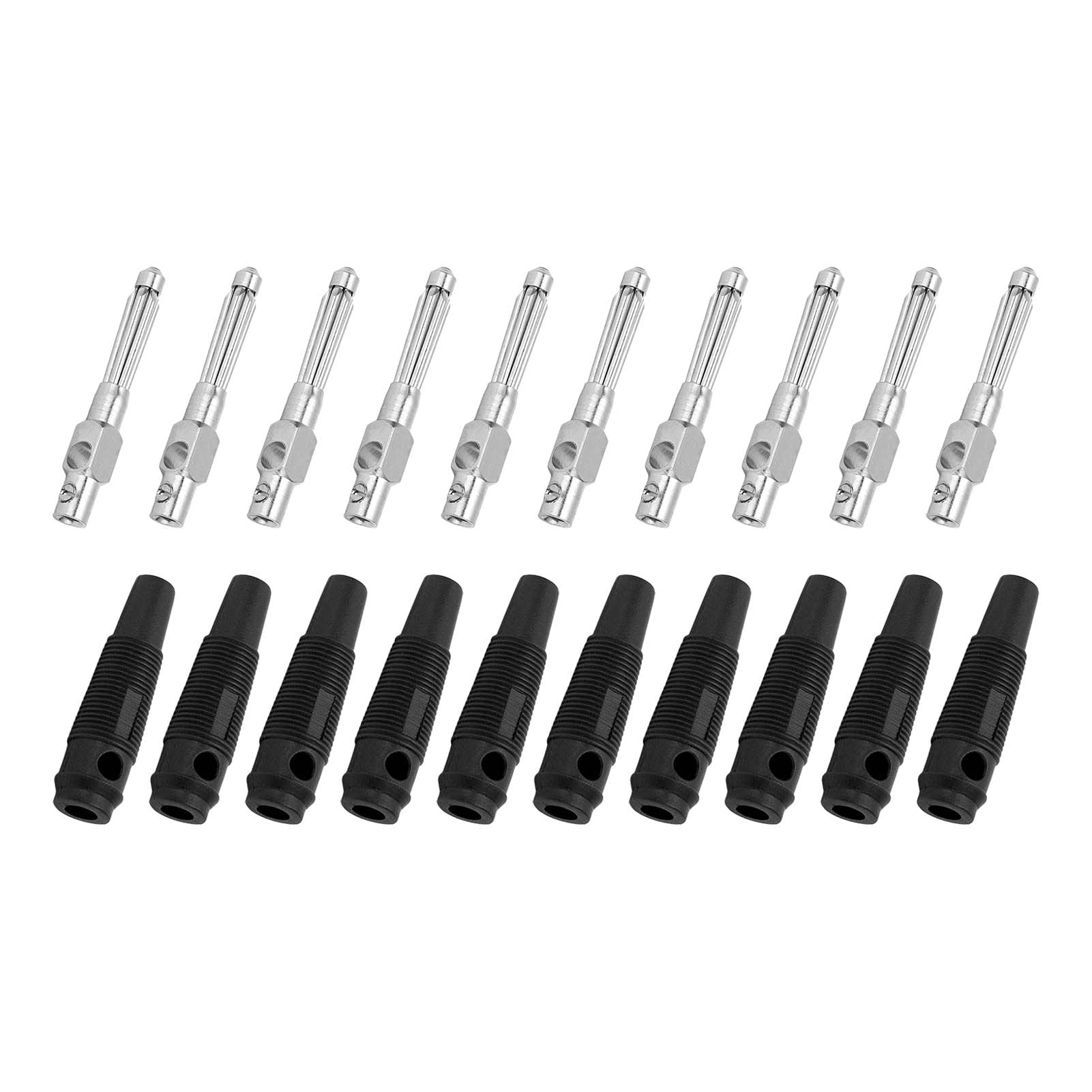 BELI-BECO - Lot De 10 Fiches Banane Miniatures Jaunes Pour Modélisme - Ø 2,6 Mm - Parfait Pour Arduino Et Raspberry Pi