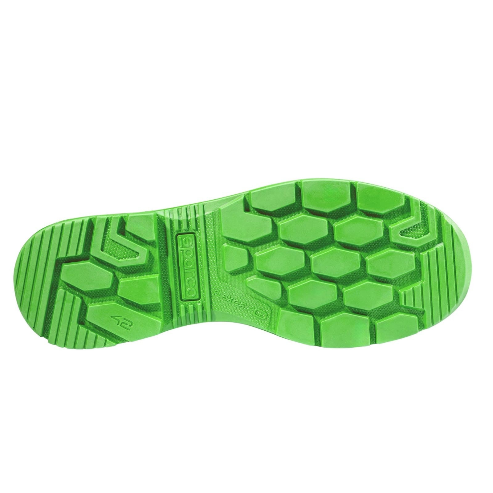 Chaussures de Sécurité Sparco Felix S1P Gris et Vert Fluo - Taille 46 - 3