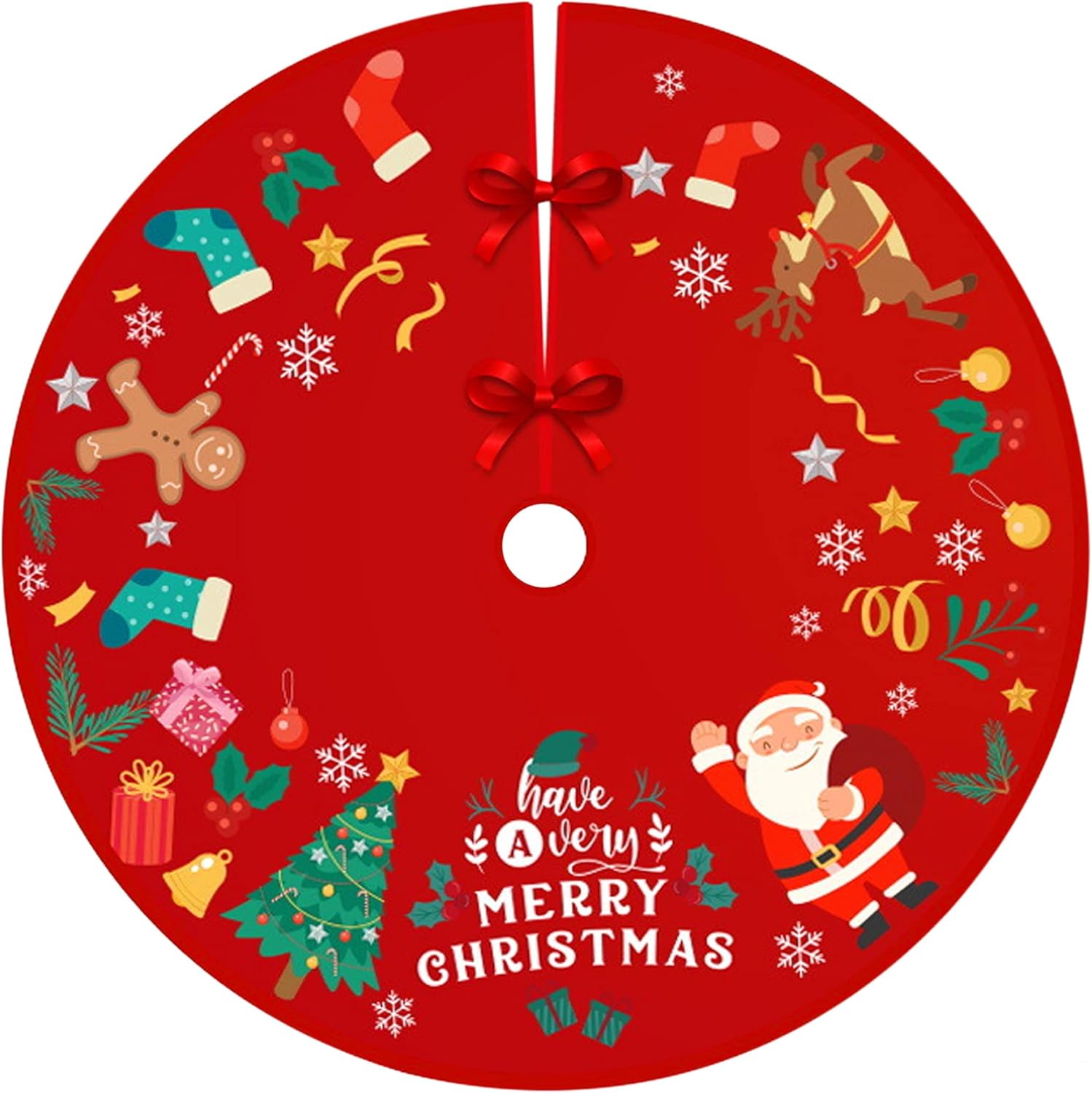 Jupe Pour Sapin De Noël Rebecca Mobili En Osier De Saule Gris Marron - Couverture Base D'Arbre Jusqu'à 180 Cm, H 28 X Ø 57 Cm - Art. HA2079