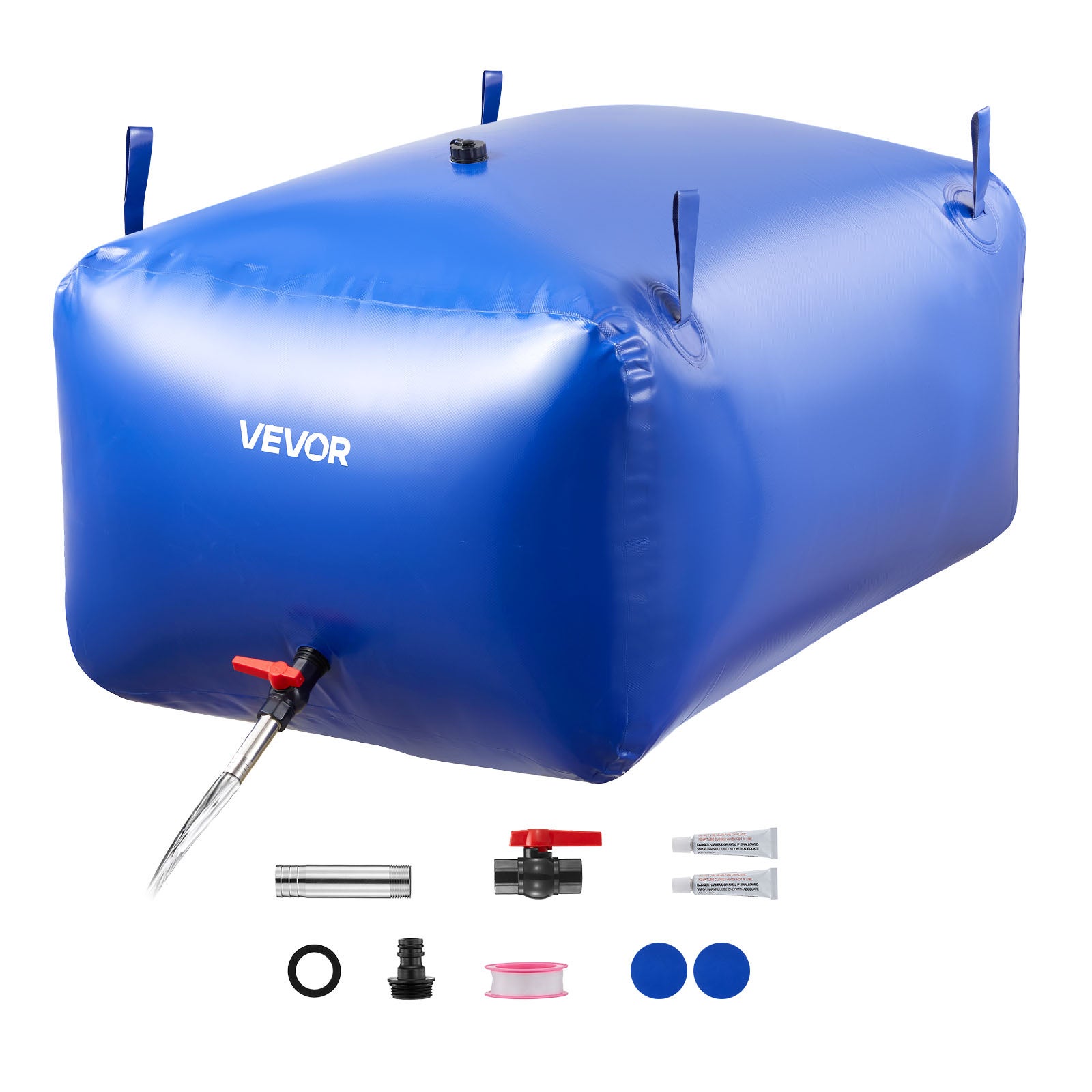 Poche à eau - Sac réservoir pliable grande capacité 110 L,Réservoir de stockage d'eau avec robinet | Pour utilisation en camion, camping-car, maison, camping, jardin, pique-nique, activités en plein a