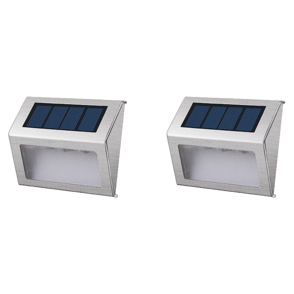 2 lampy solarne montowane na ścianie WALLY W8 H10CM