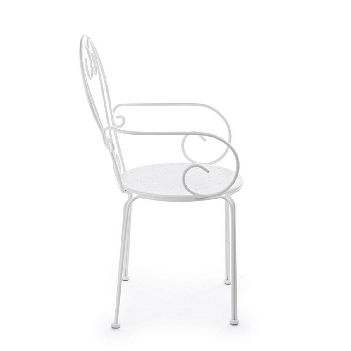 Chaise de jardin empilable style shabby chic Bizzotto Etienne - 2