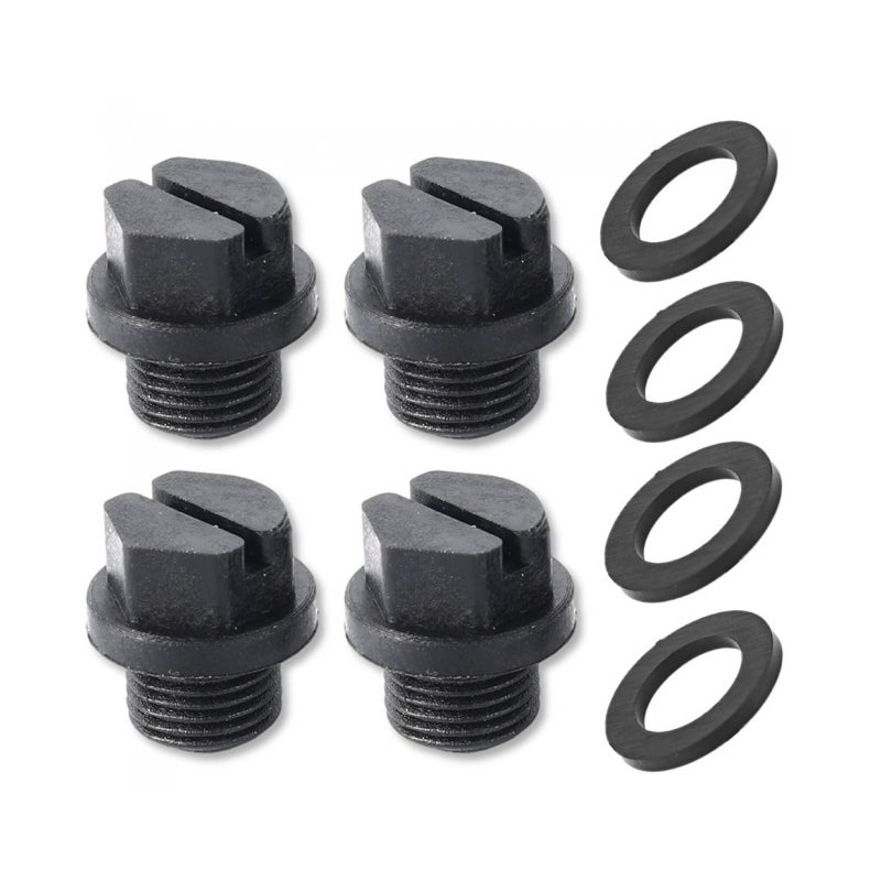 4 sztuki korków spustowych z pierścieniami uszczelniającymi, korek pompy, filtry basenowe, zamiennik, korek pompy spustowej basenu do P