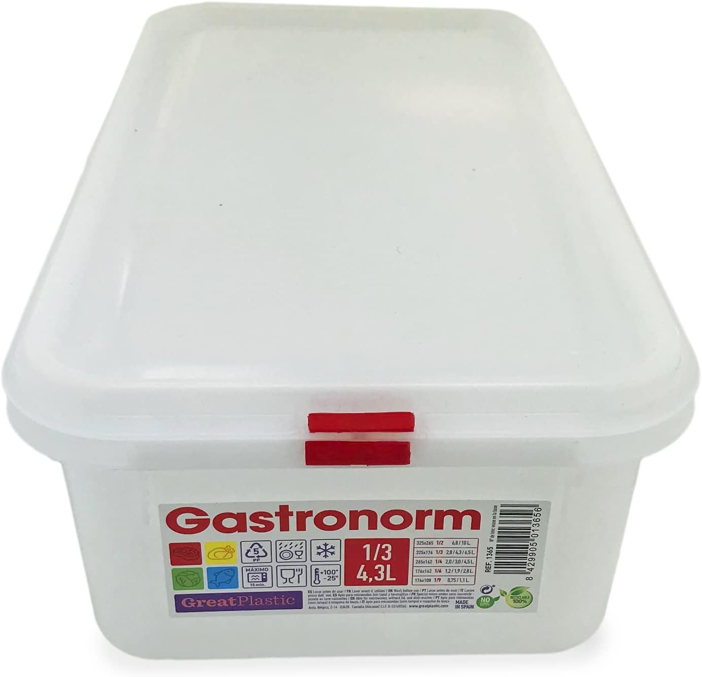 SISTEMA Boite Rectangulaire MICRO-ONDES 0,5 L Pas Cher