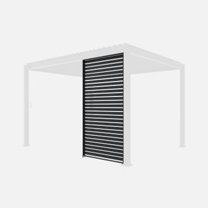 VidaXL Tenda Da Sole Retrattile Manuale 5x3 M Con Pali – Antracite – Per Terrazzo E Giardino - 3