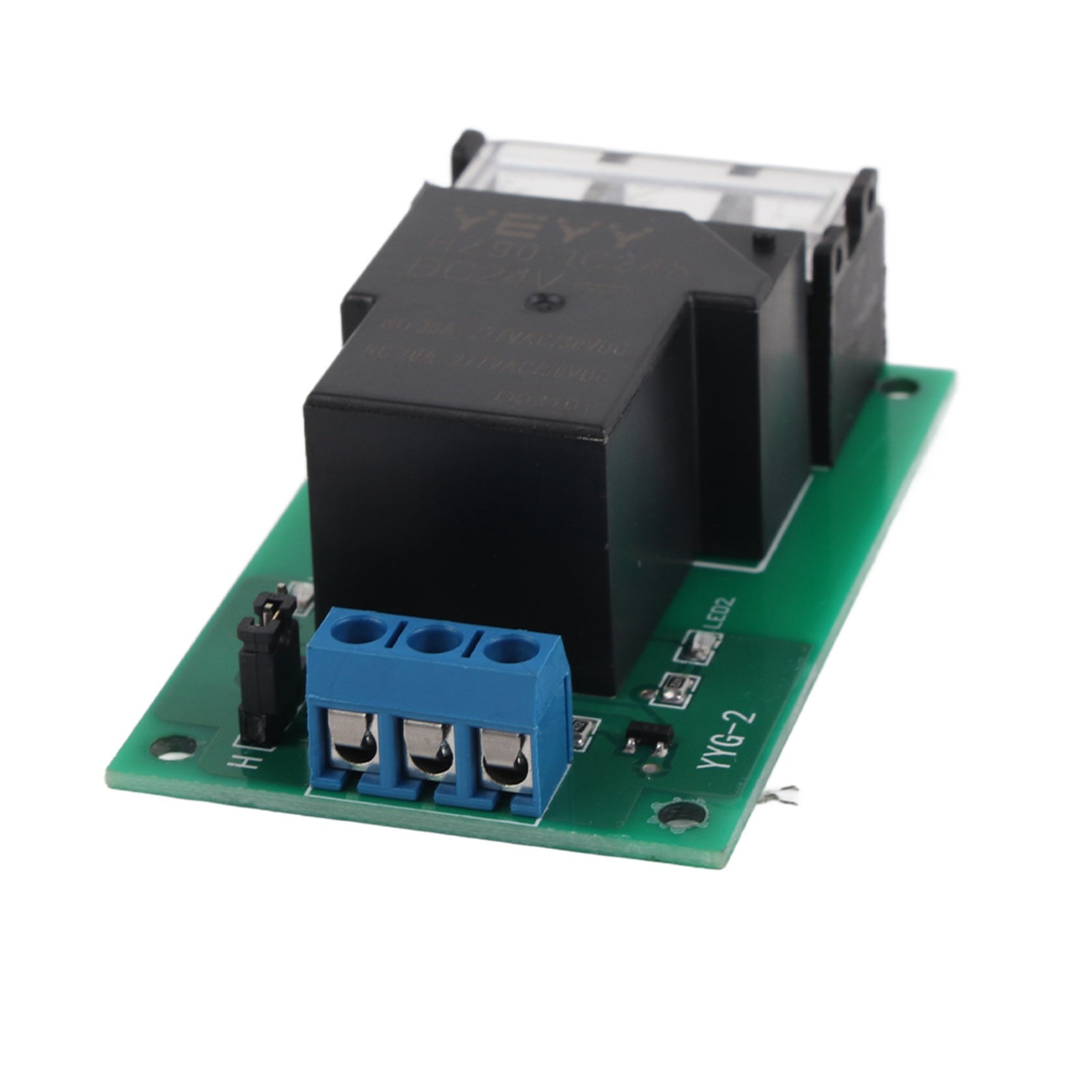 Modulo relè di isolamento optoaccoppiatore unidirezionale ad alta potenza YYG-2 DC24V da 30 A con trigger di livello alto/basso - 8