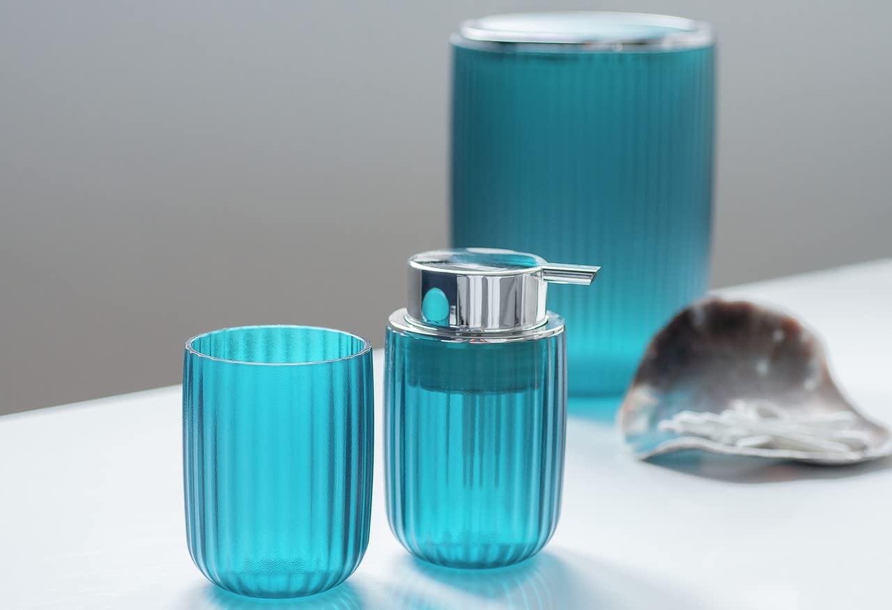 Distributeur de savon liquide AGROPOLI, marine, WENKO, WENKO - 6