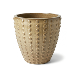 Set 4 Fioriere Ascot In Plastica Effetto Terracotta 30 Cm - Rotonde Per Giardino E Interno