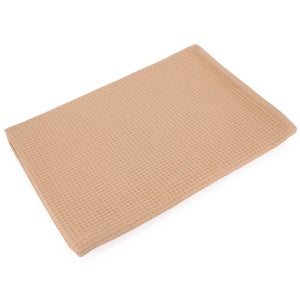 Drap De Douche 70x140 Cm Nid D'abeille - Coton 300 G/m², Fabrication Portugal - Marron, Séchage Rapide