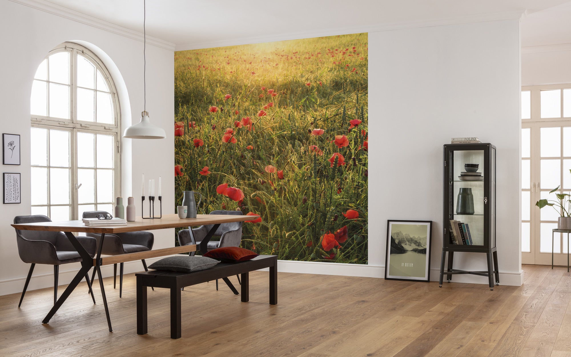 Fototapeta maki zielonym - 250 x 280 cm - SANDERS &amp; SANDERS