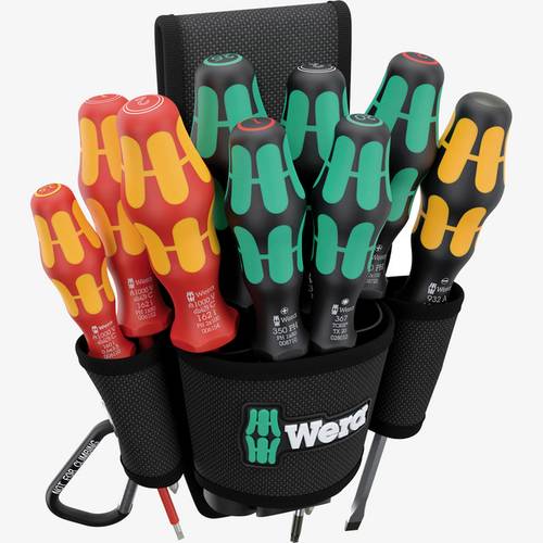 Wera Kraftform Micro Big Pack 1 Jeu de micro-tournevis, 25 pièces Noir/Vert Wera Kraftform Micro Big Pack 1 Jeu de micro-tournevis, 25 pièces Noir/Vert