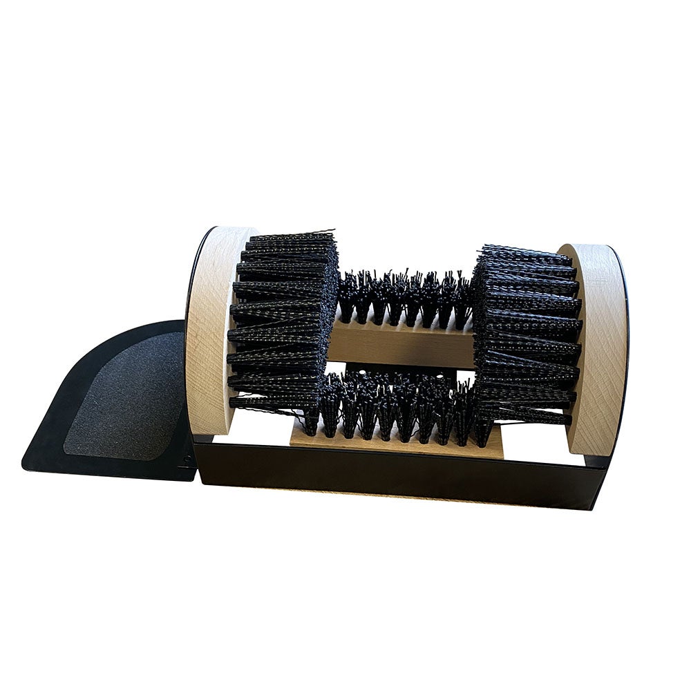 Brosse à Chaussure Décrottoir Double-face Hêtre - Brosserie Desjardins Depuis 1834