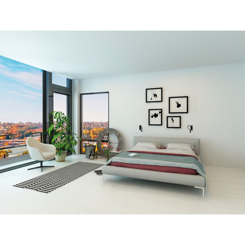 Applique murale LED - TONIL II - Bras flexible - Noir - 3,3W - 3000K - 4