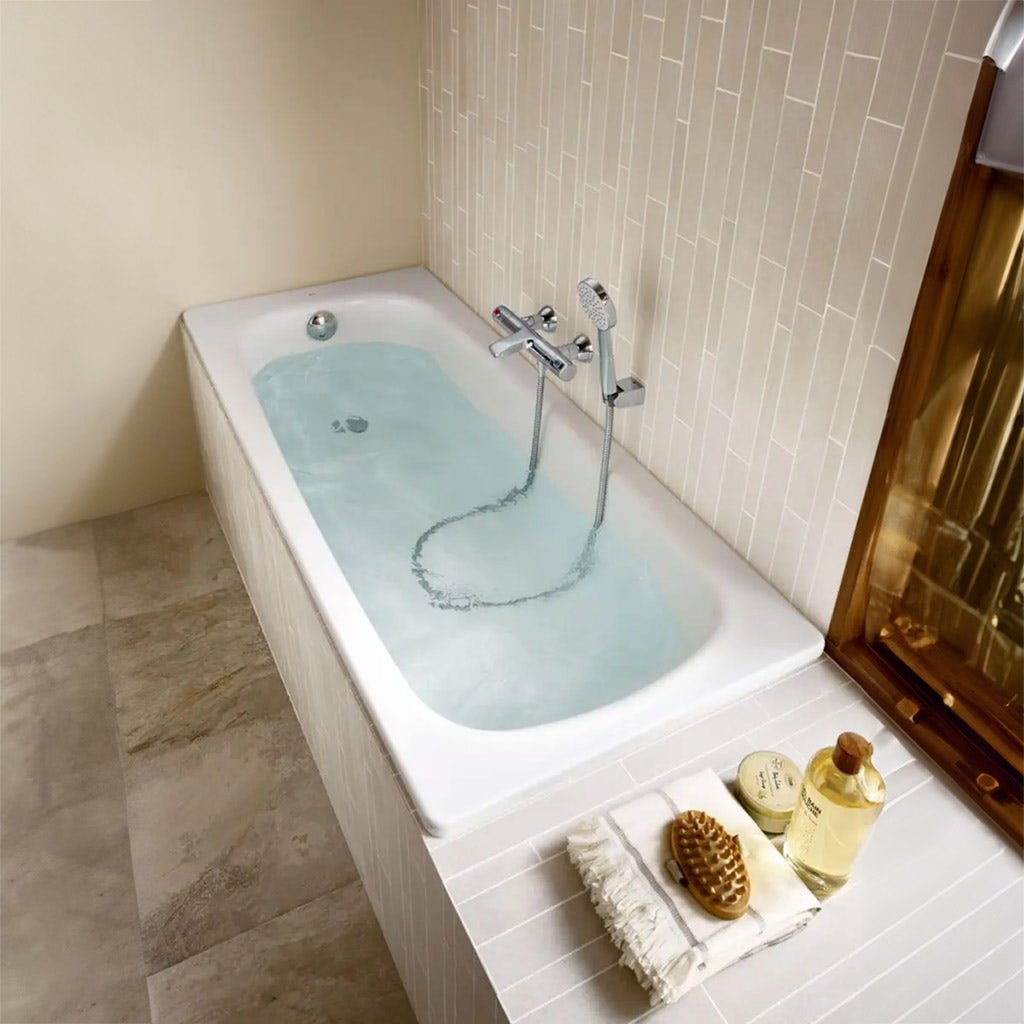 Baignoire Contesa 160x70cm 180 litres percée monotrou sans pieds - 3