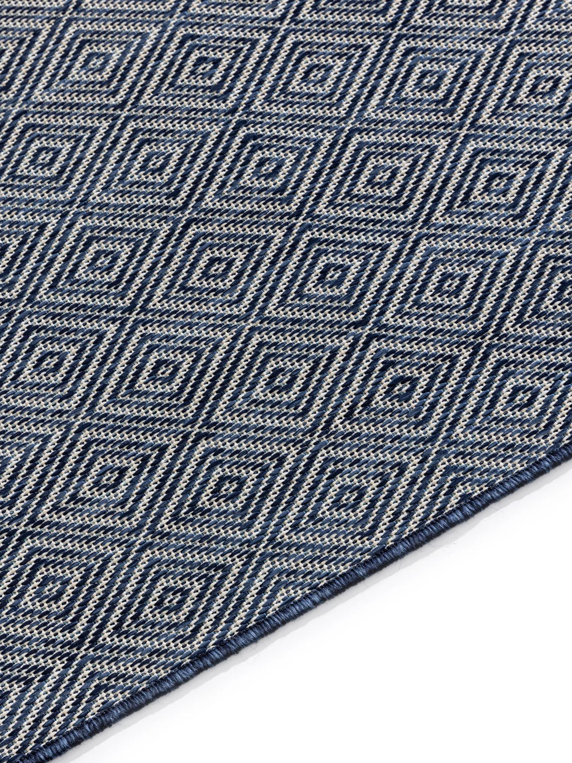 BENUTA - Tapis d'extérieur & intérieur Lou blanc 70x200 cm - 4