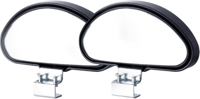 Specchietti Per Angolo Cieco Auto - Coppia, Regolabile 360°, Universale Per Auto, SUV, Camion, Argento
