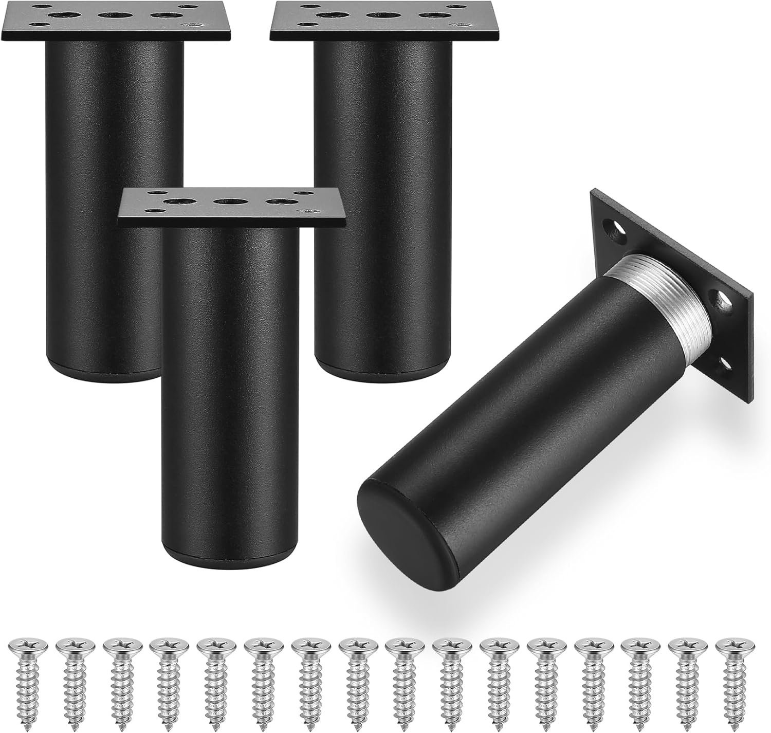 Sztuki nóg meblowych, nogi meblowe 10 cm, nogi do stołu, nogi do szafek ze stopu aluminium, nogi do stołu, nogi do mebli, sofy, szafki