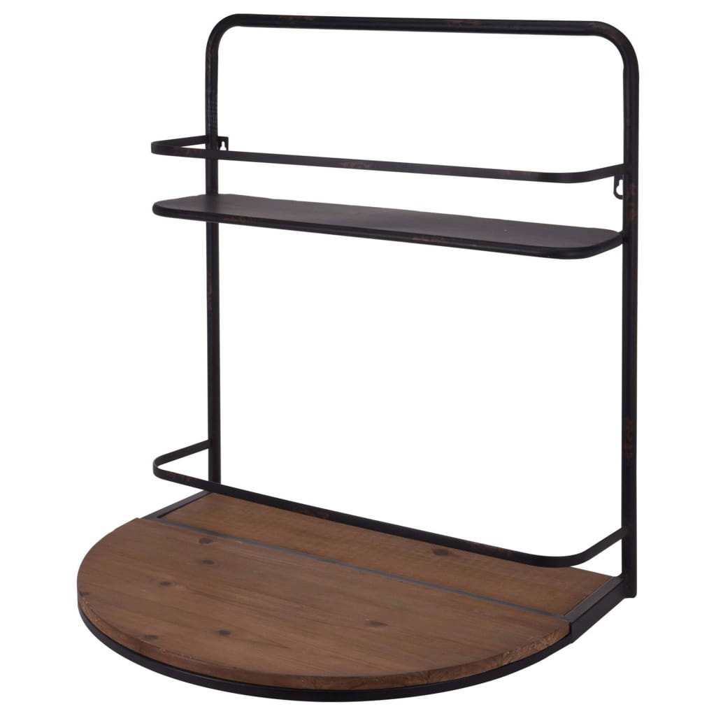 Meuble bar avec étagère rabattable 56x42x61,5 cm | Leroy Merlin