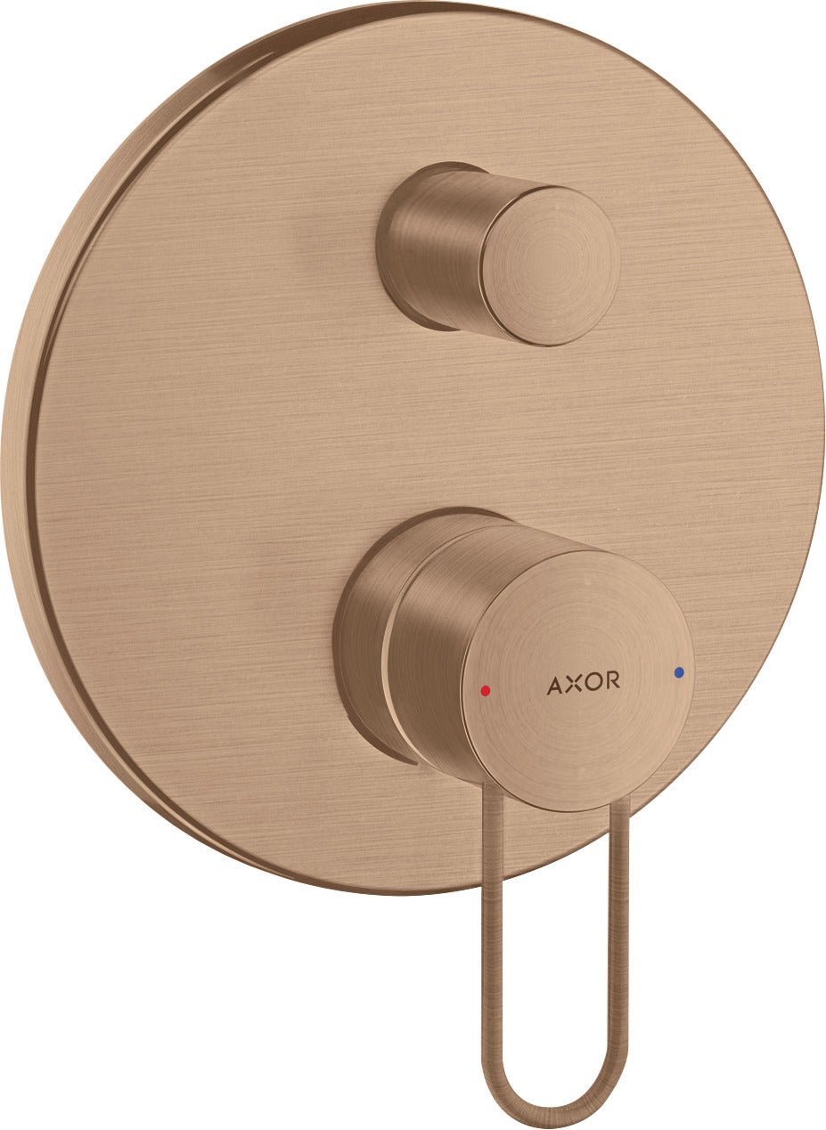 Poignée Hansgrohe Axor Uno Duo Rouge – Eau Froide, Rare, Neuve – Réf 12091430