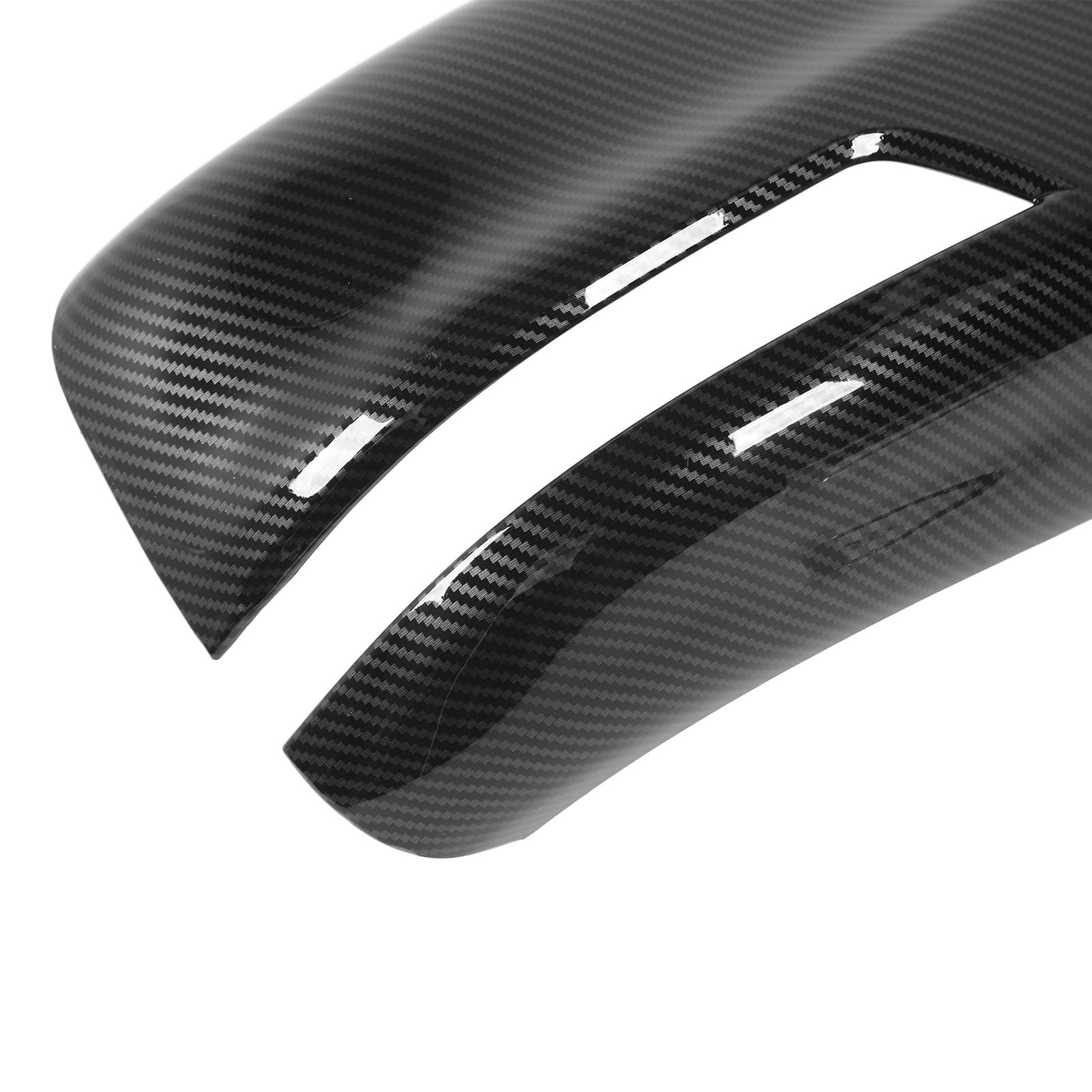 pezzi Tappi per specchietto retrovisore laterale ABS Tappo di copertura per specchietto retrovisore in fibra di carbonio per 1500 2023 - 9