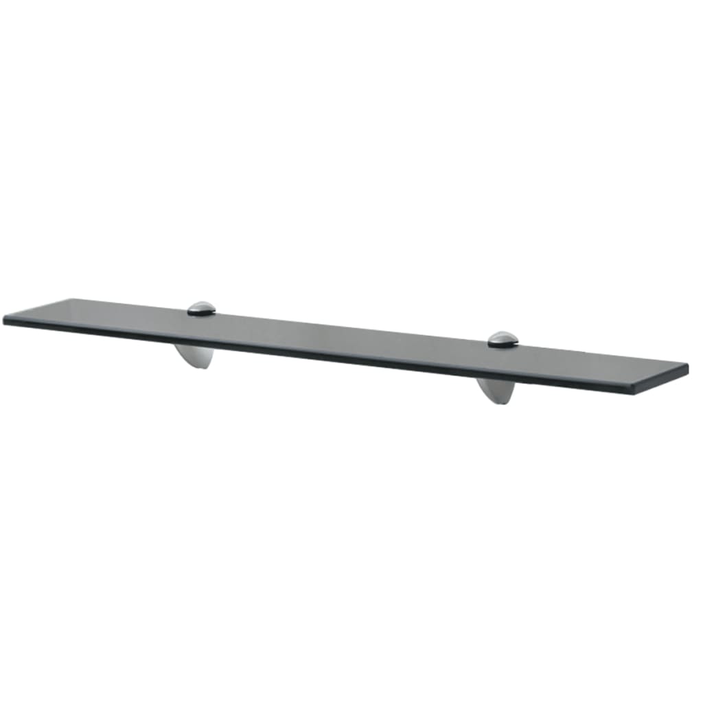 Półki pływające, 2 sztuki, szkło 8 mm, 70x10 cm - COMFORTXL