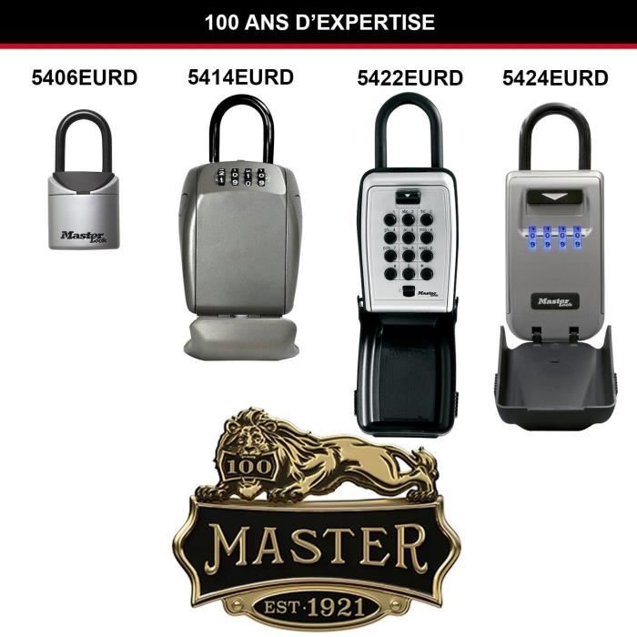 Boîte à clés transportable Master Lock 5406EURD - 6