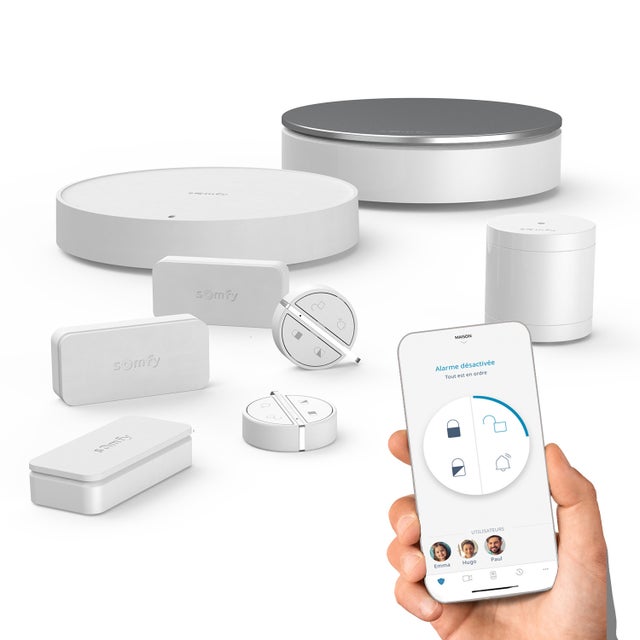 Somfy - Home Alarm Essential - Système d'alarme maison sans fil connecté