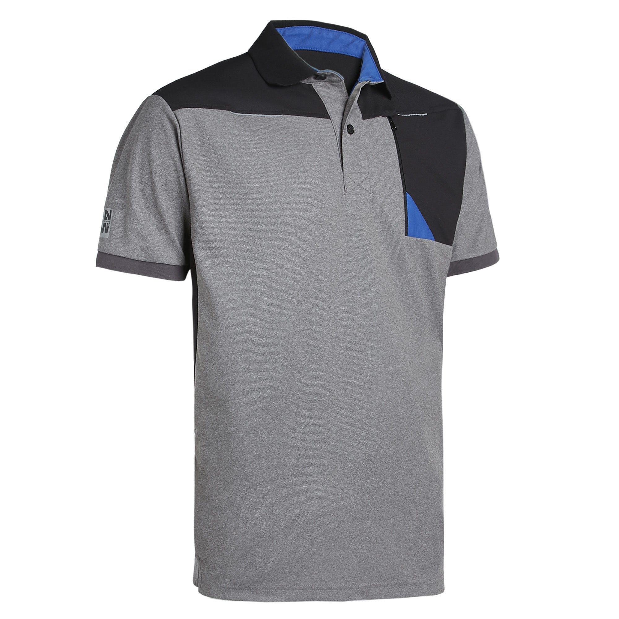 Veste De Travail Femme North Ways Louise - Gris Clair Chiné, Molletonnée Et Softshell | Poches Pratiques