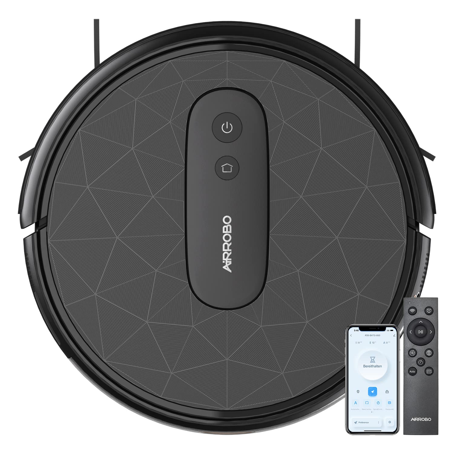 SereneLife Robot Aspirapolvere Intelligente Con Controllo App E Bluetooth – 700Pa, 3 Modalità, Sensori Anticaduta, Ricarica Automatica, Funzione Spazzola, Per Peli Animali E Pavimenti - 2
