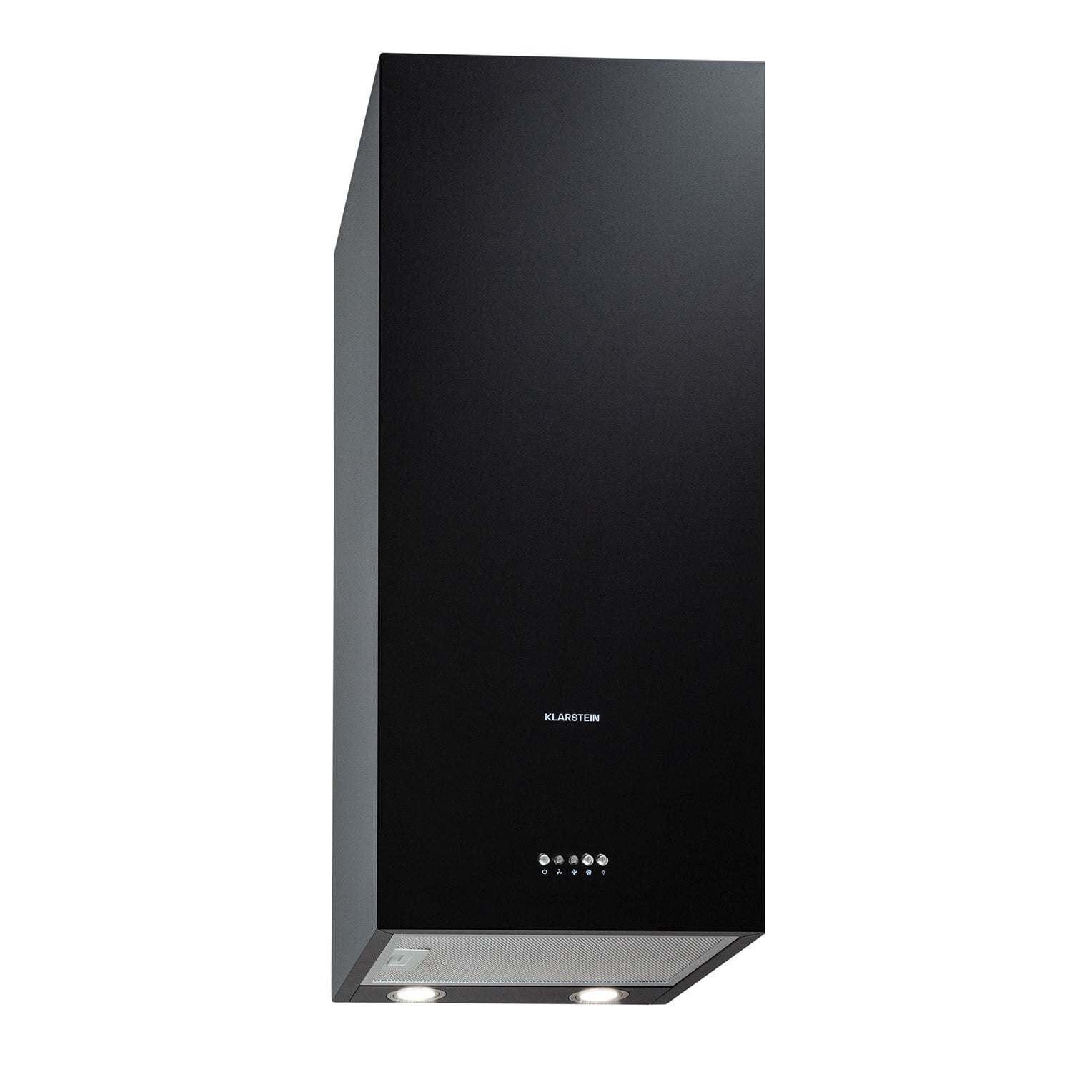 Klarstein Monumenta Campana Extractora De Pared De Aluminio 559 M³/H Led Cee B Negro Aluminio, Leroy Merlin