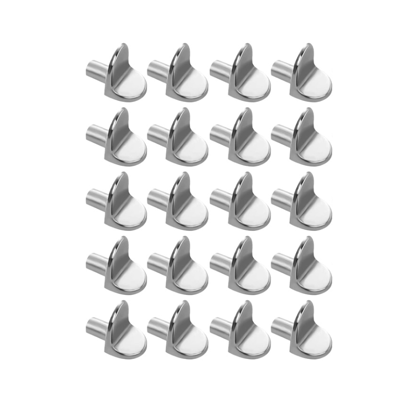 10/1000PCS Triangolo Laminato Chiodi Di Fissaggio Trasparente Scaffale Chiodi Casa Armadio Pannello Di Vetro Staffa Ferramenta Per La Casa - Foto 9