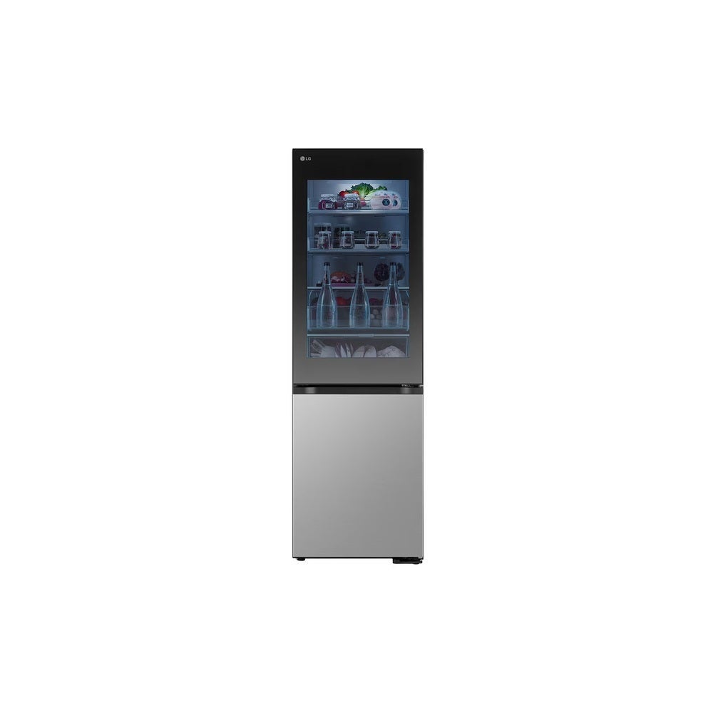 Lg Gbg5160cpy, Frigorifico Combi Nofrost C Alto 186 Cm Ancho 59.5 Cm Negro , Leroy Merlin