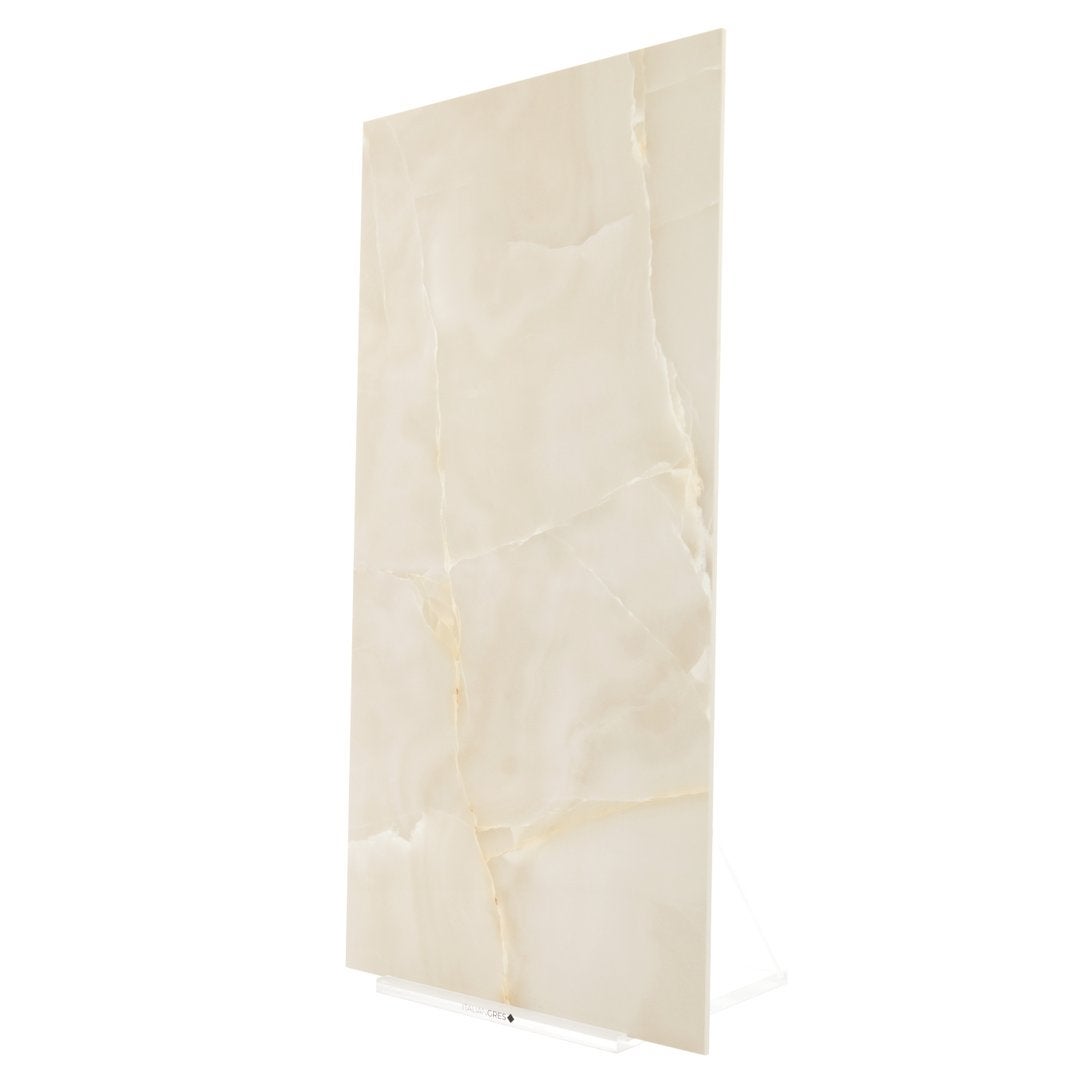 Charme Beige - Marmo Onice Lucido - Piastrelle 60x120 cm 10 mm - MAO 5001 60x120 GLOSSY 10 mm - 7