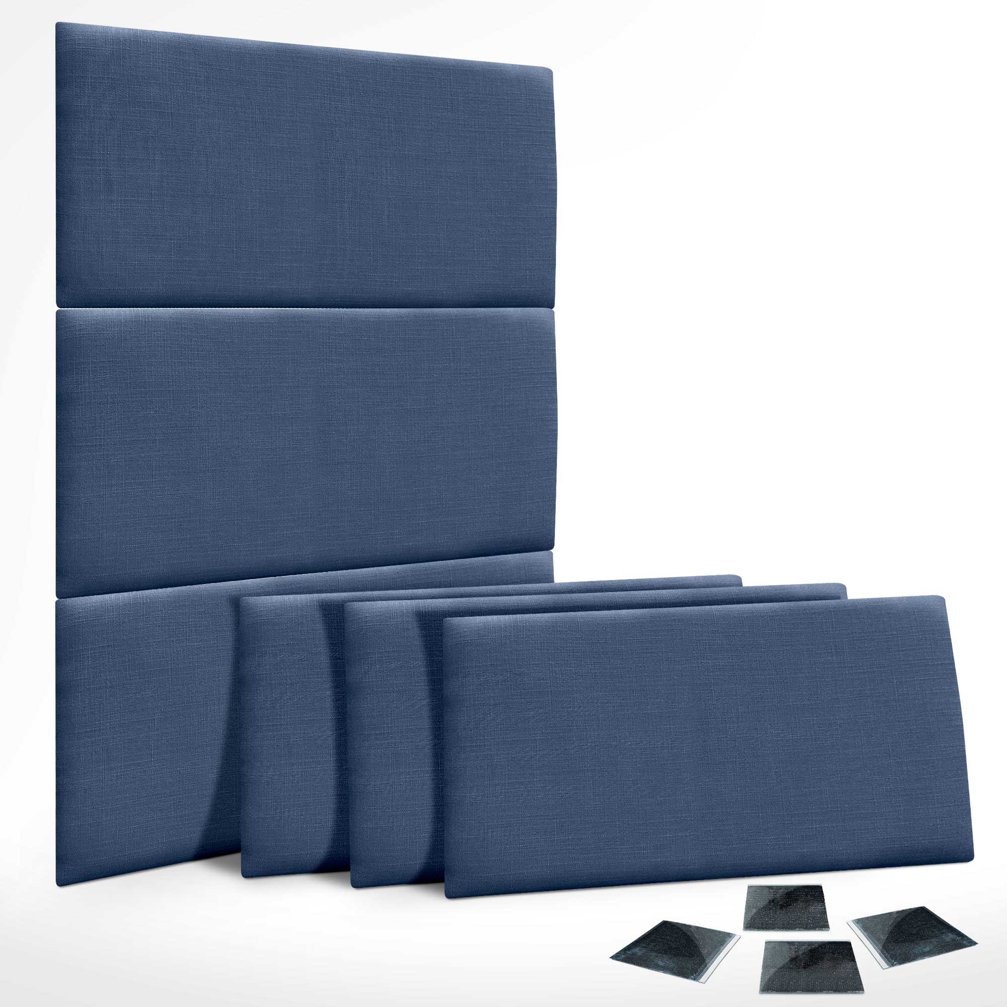 Tête De Lit Rembourrée Auto-adhésive Pour Enfant - Panneau Mural Anti-choc Pour Chambre Et Crèche - 3 Couleurs Et Hauteurs Variables