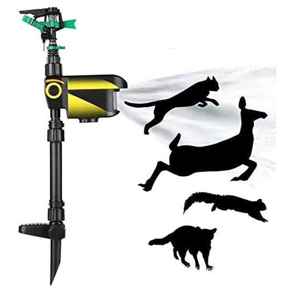 Solarny zraszacz ogrodowy, automatyczny odstraszacz zwierząt z czujnikiem, automatyczne narzędzie do nawadniania ogrodu