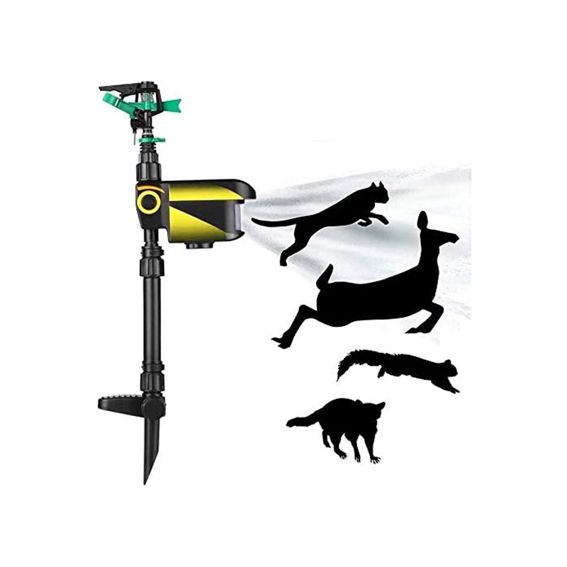 Solarny zraszacz ogrodowy, automatyczny odstraszacz zwierząt z czujnikiem, automatyczne narzędzie do nawadniania ogrodu